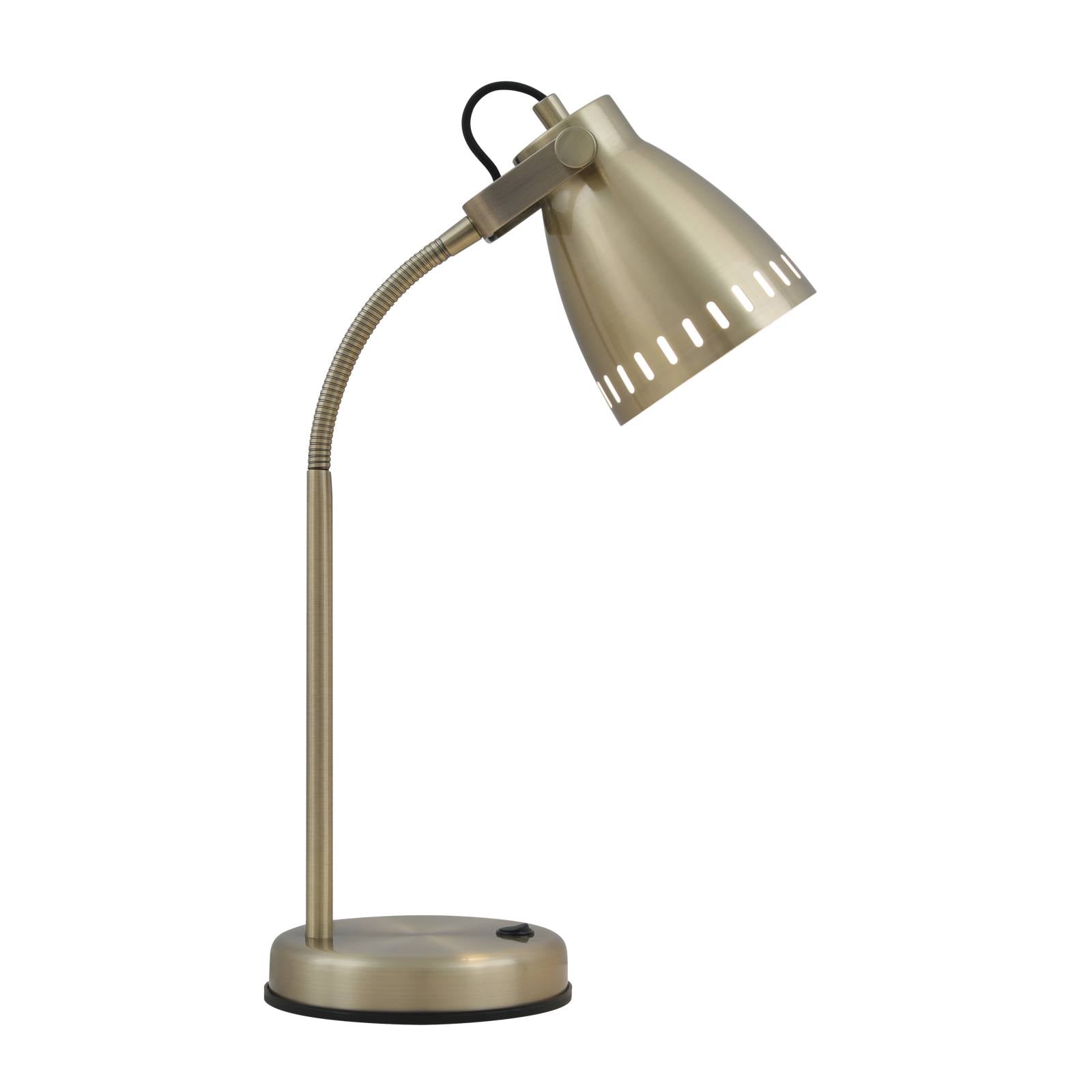 Nova Table Lamp, Antique Brass