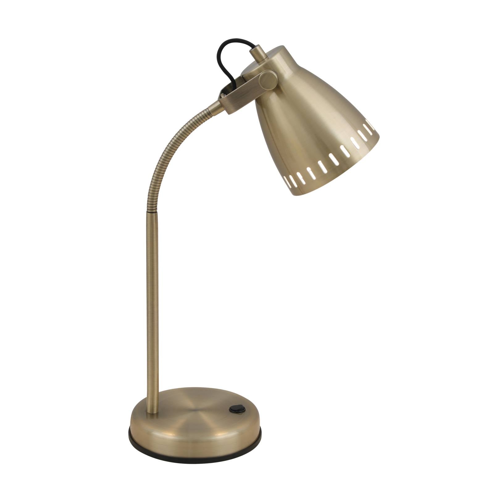 Nova Table Lamp, Antique Brass