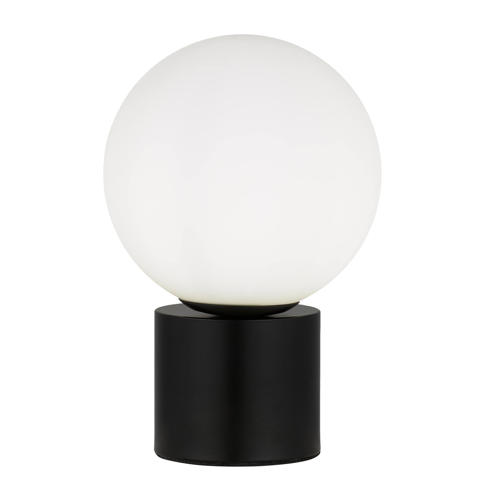Novio Table Lamp, Matte Black