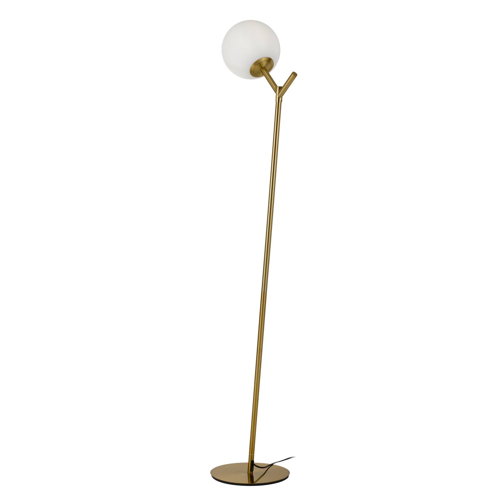 Ohh Floor Lamp, Antique Gold