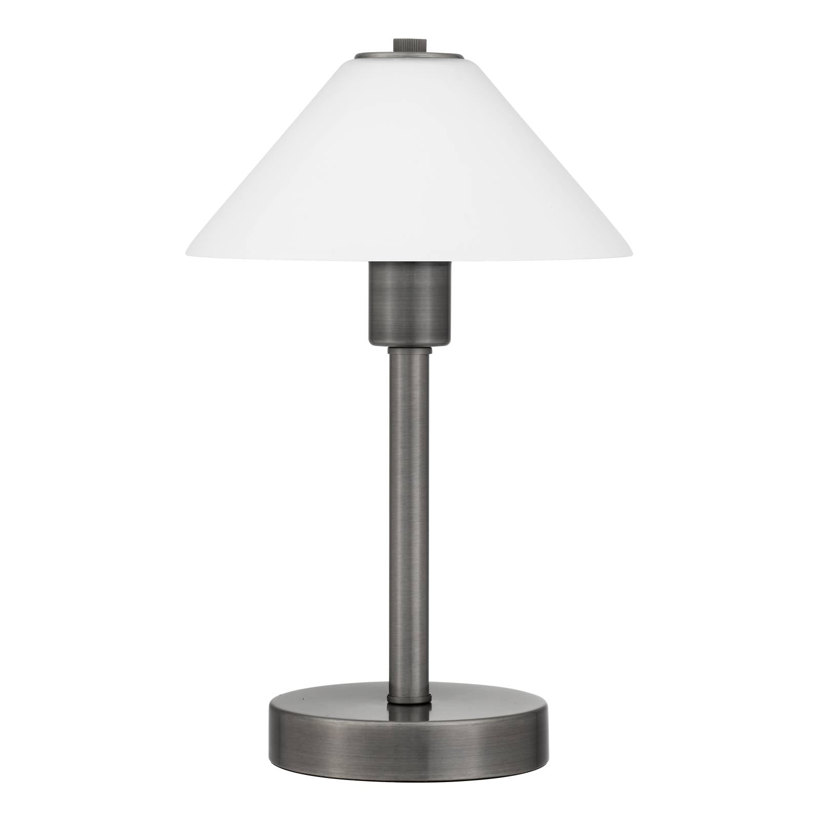 Ohio Table Lamp, Gun Metal