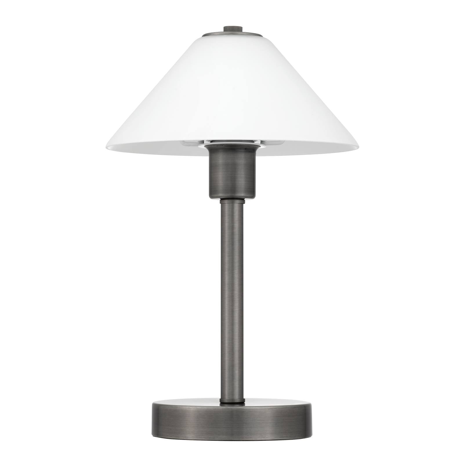 Ohio Table Lamp, Gun Metal