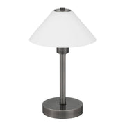 Ohio Table Lamp, Gun Metal