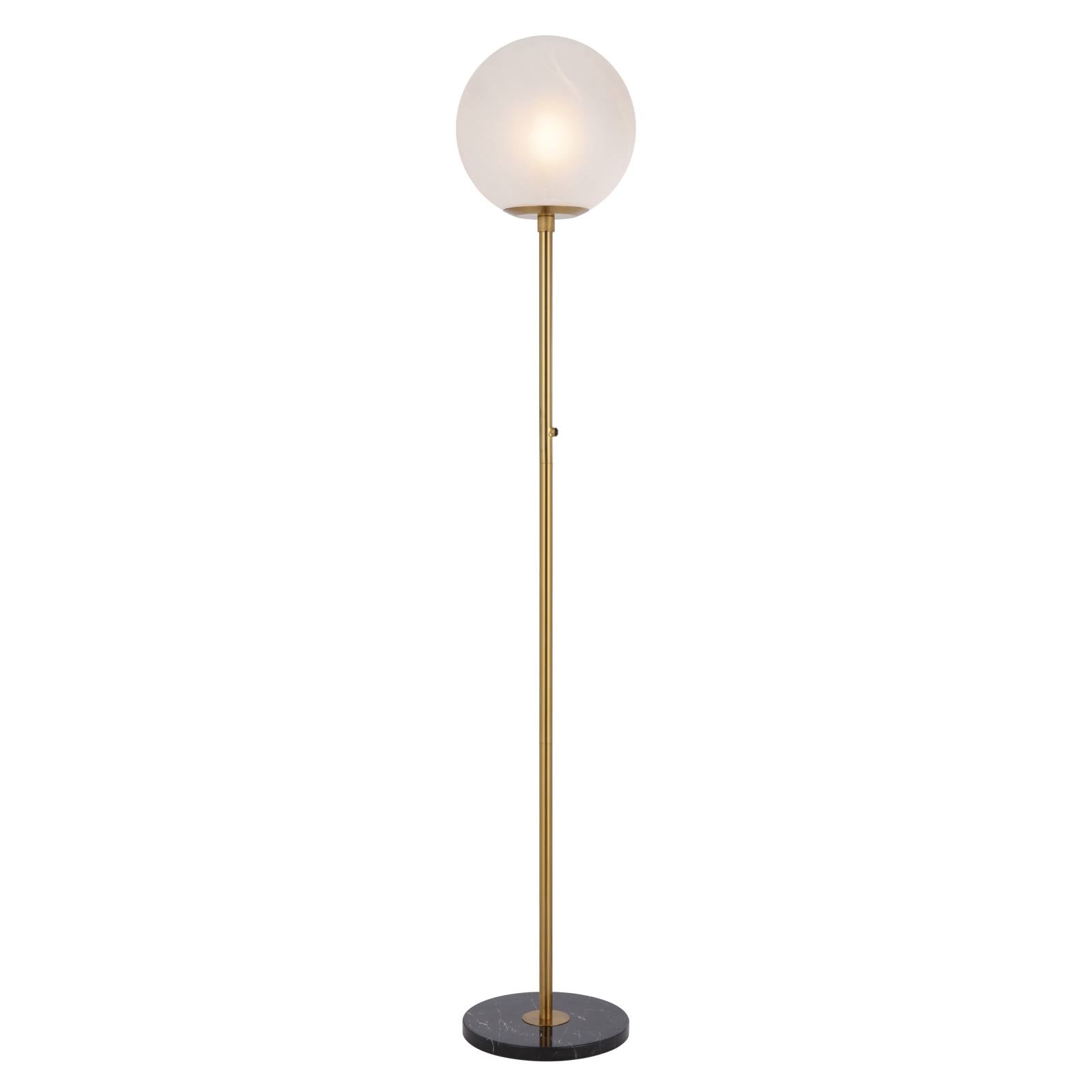 Oliana Floor Lamp, Antique Gold
