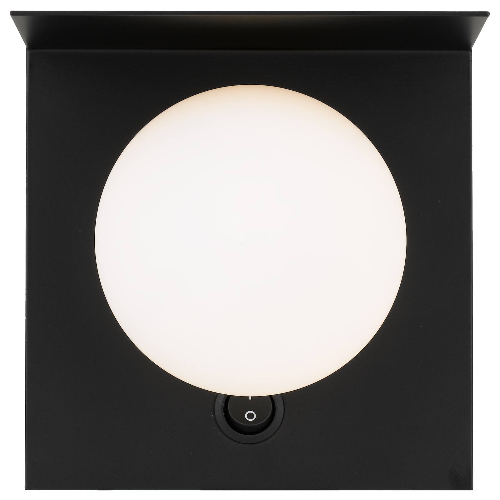 Olio 1 Light Wall, Black