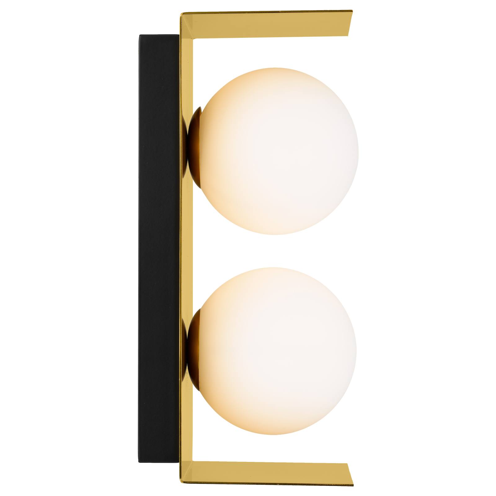 Olio 2 Light Wall, Antique Gold