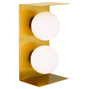 Olio 2 Light Wall, Antique Gold