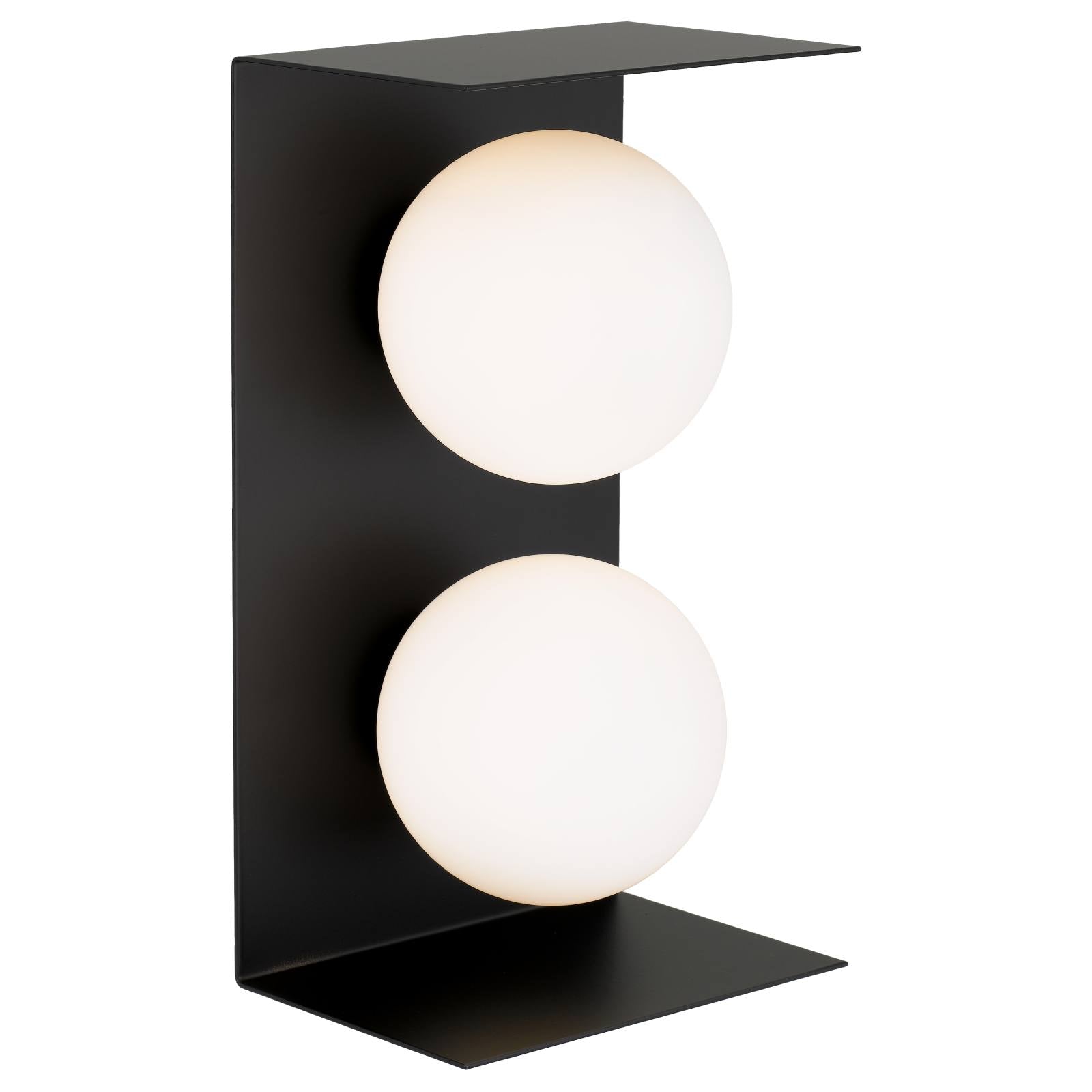 Olio 2 Light Wall, Black