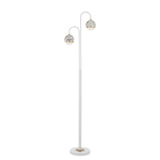 Oneta 2 Lights Floor Lamp, White