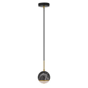 Oneta 1 Pendant, Black Marble