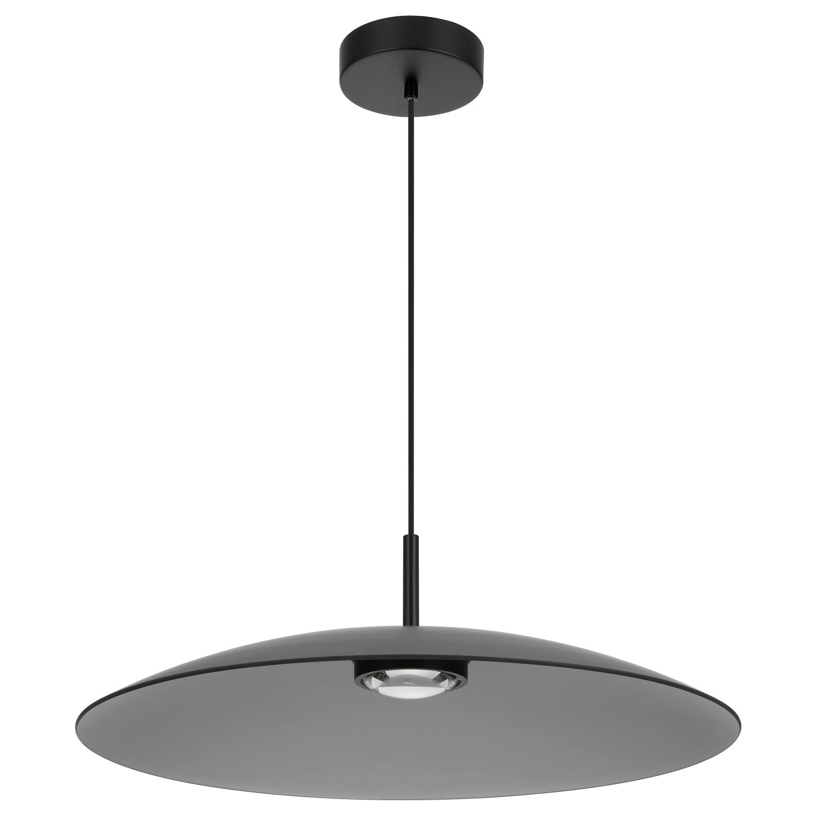 Orilla Pendant Non-Dim, Smoke Glass