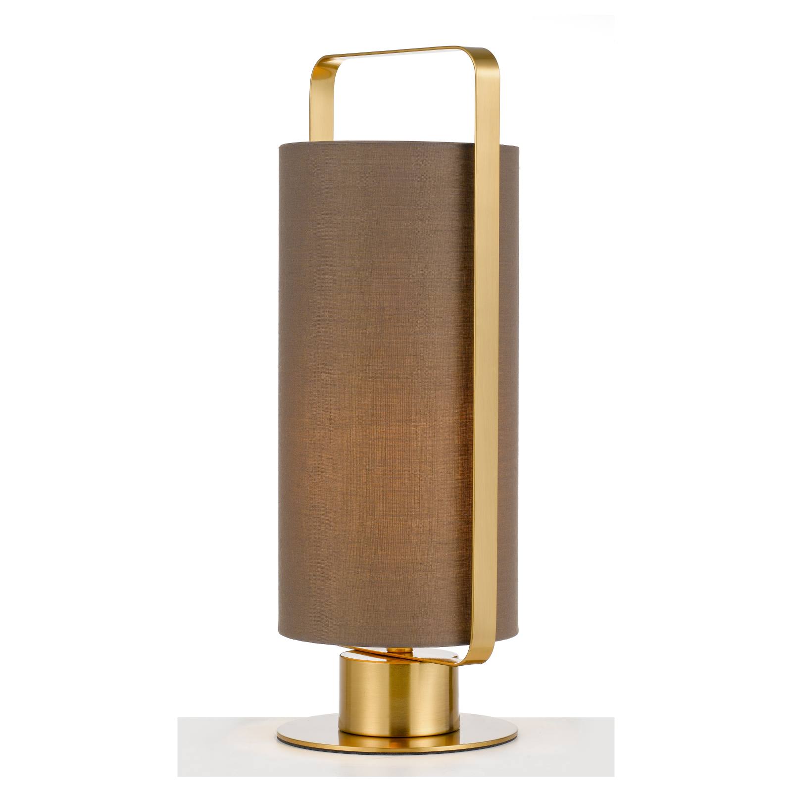Orwel Table Lamp, Mocca, Antique Gold