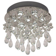 Paradis 45cm CTC, Clear Glass, Chrome