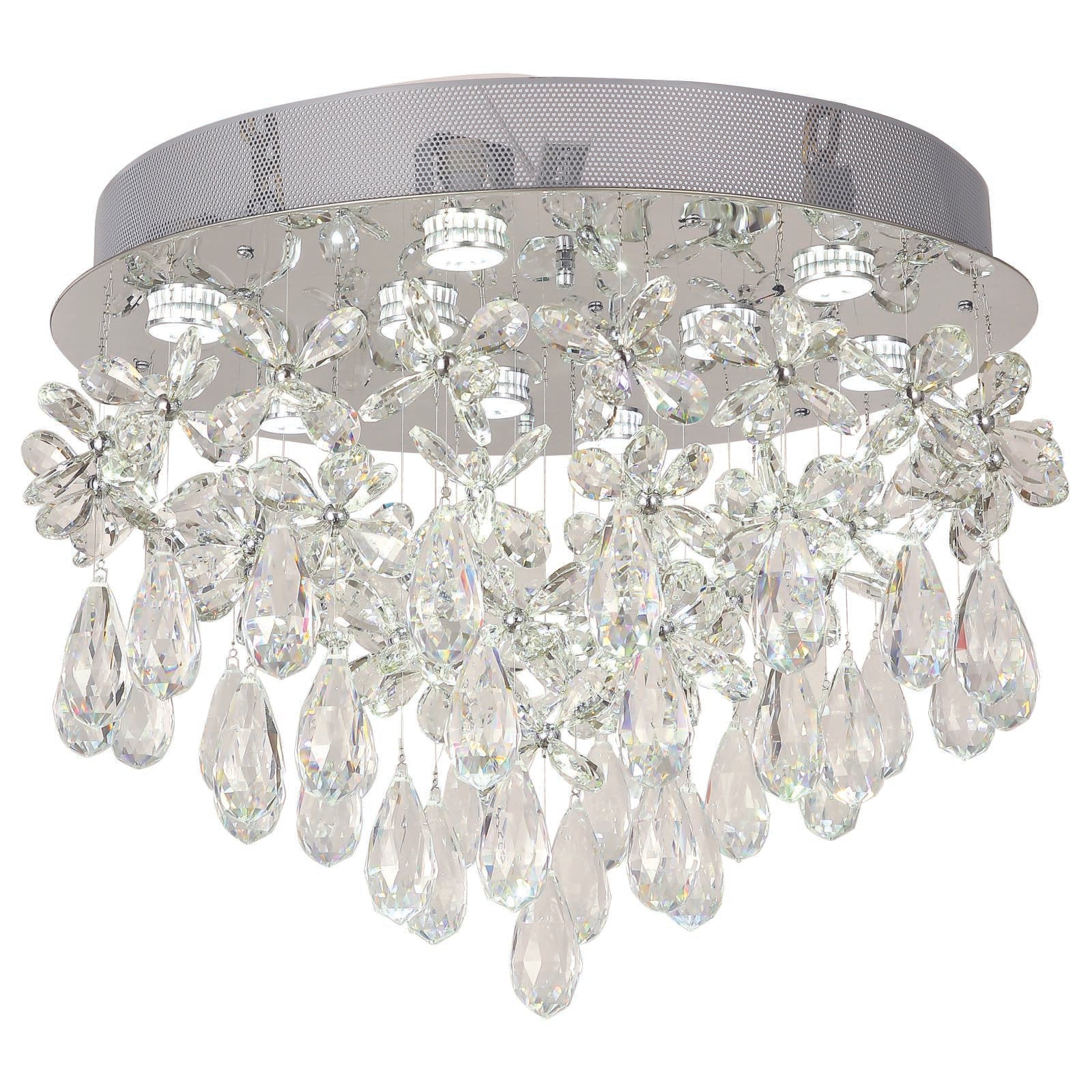 Paradis 60cm CTC, Clear Glass, Chrome