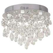 Paradis 60cm CTC, Clear Glass, Chrome