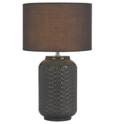 Pascal Table Lamp, Grey