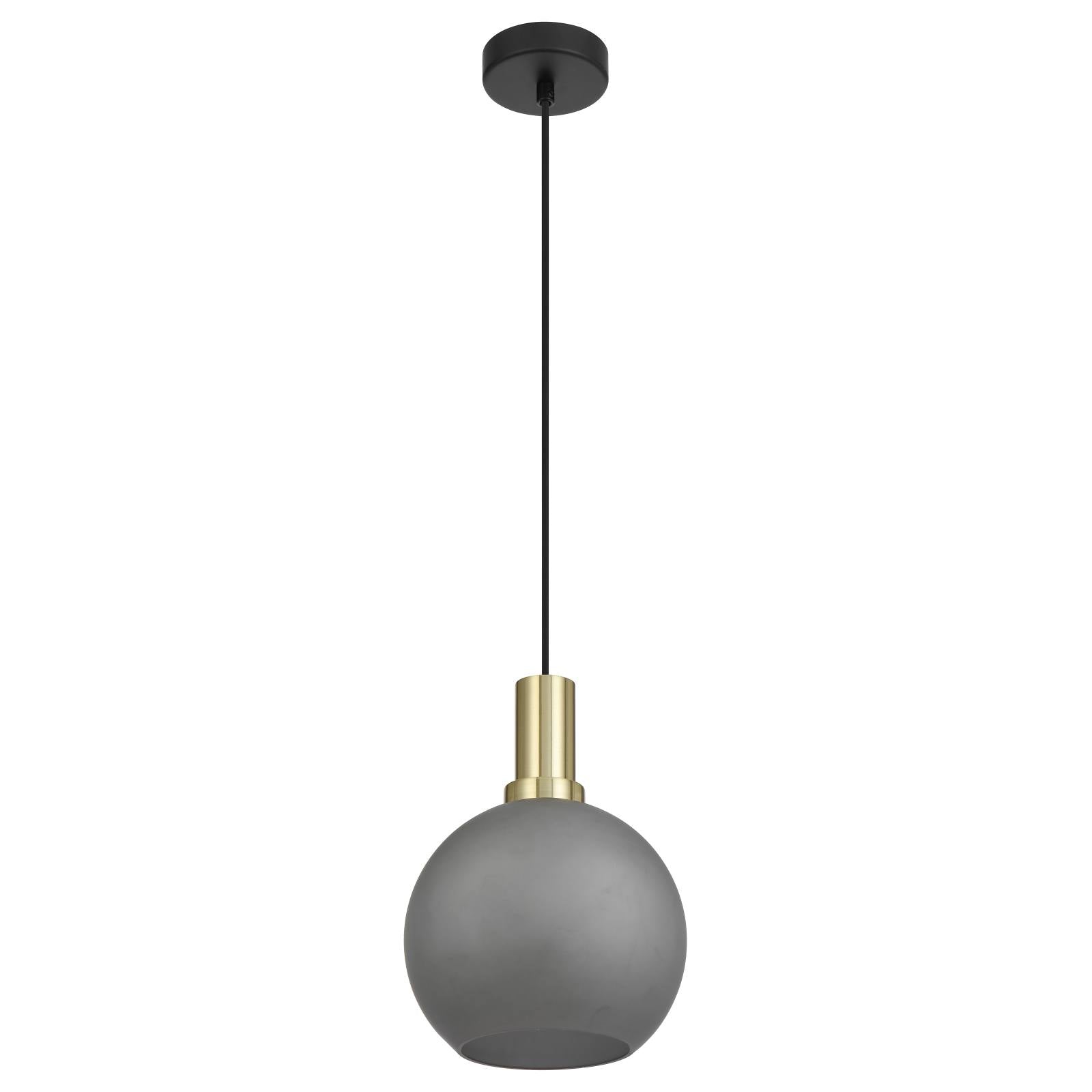 Patino 20 Pendant, Smoke Glass