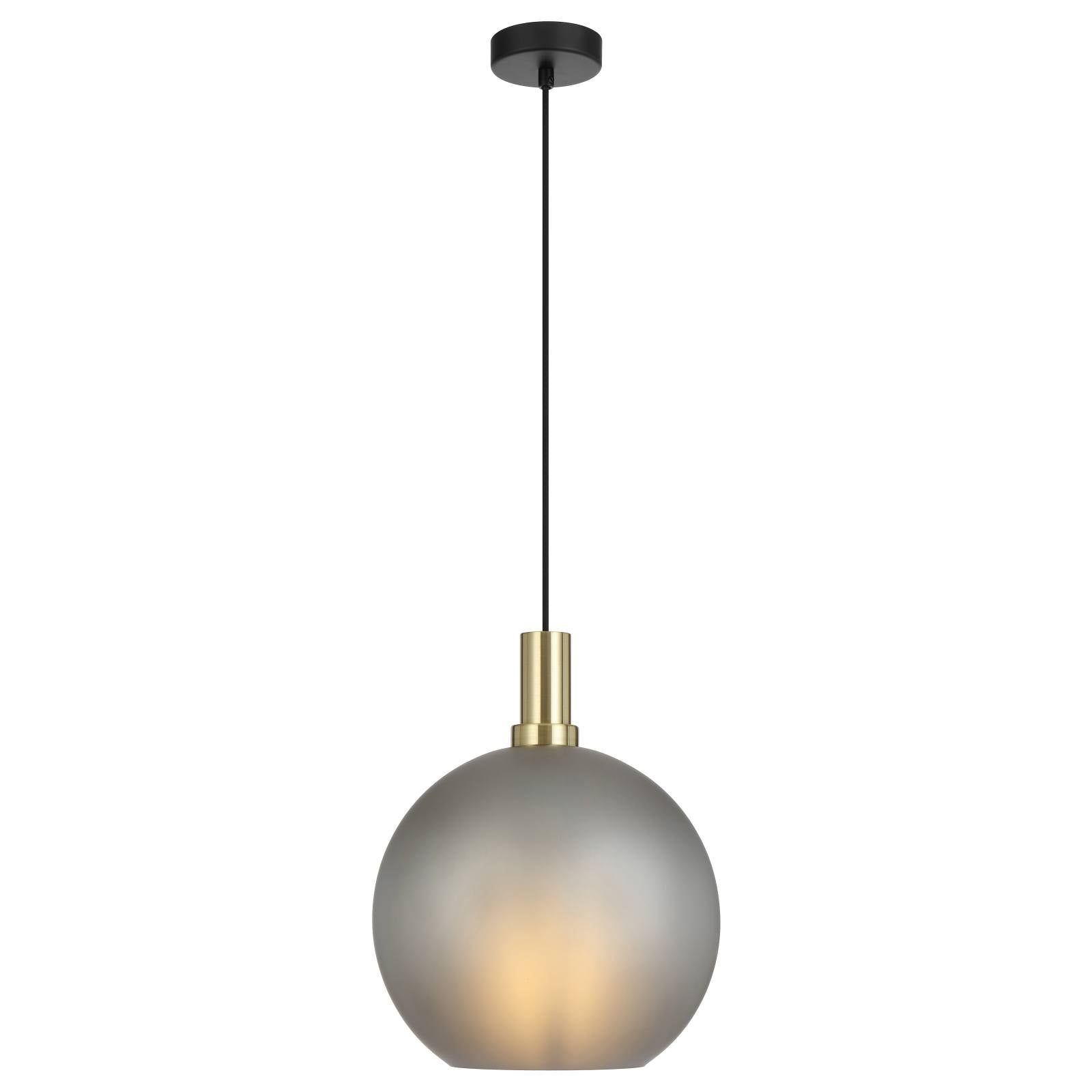 Patino 30 Pendant, Smoke Glass
