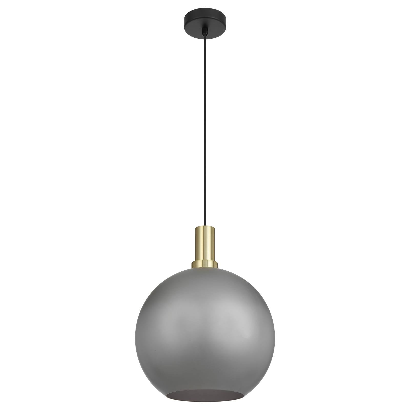 Patino 30 Pendant, Smoke Glass