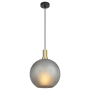Patino 30 Pendant, Smoke Glass