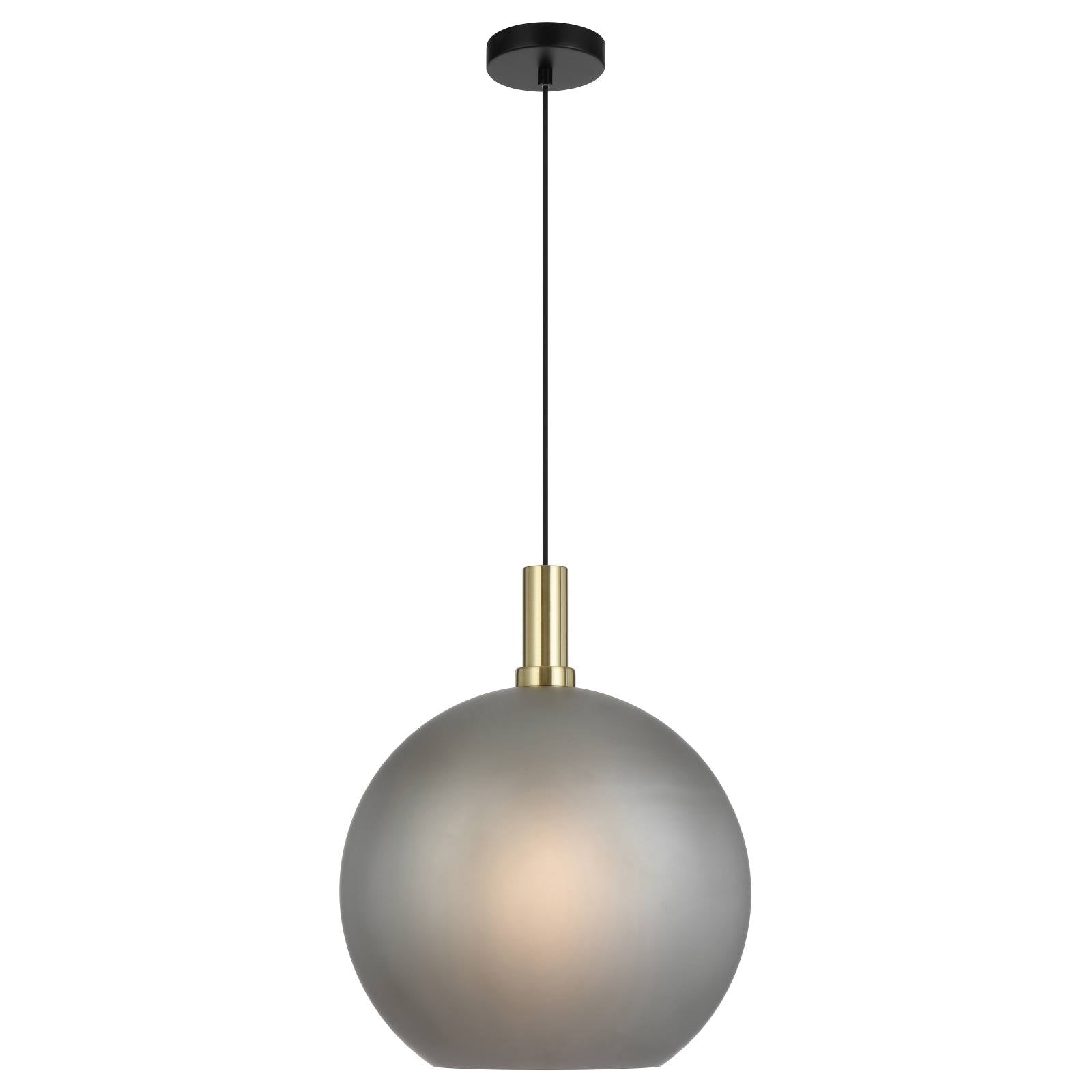 Patino 40 Pendant, Smoke Glass