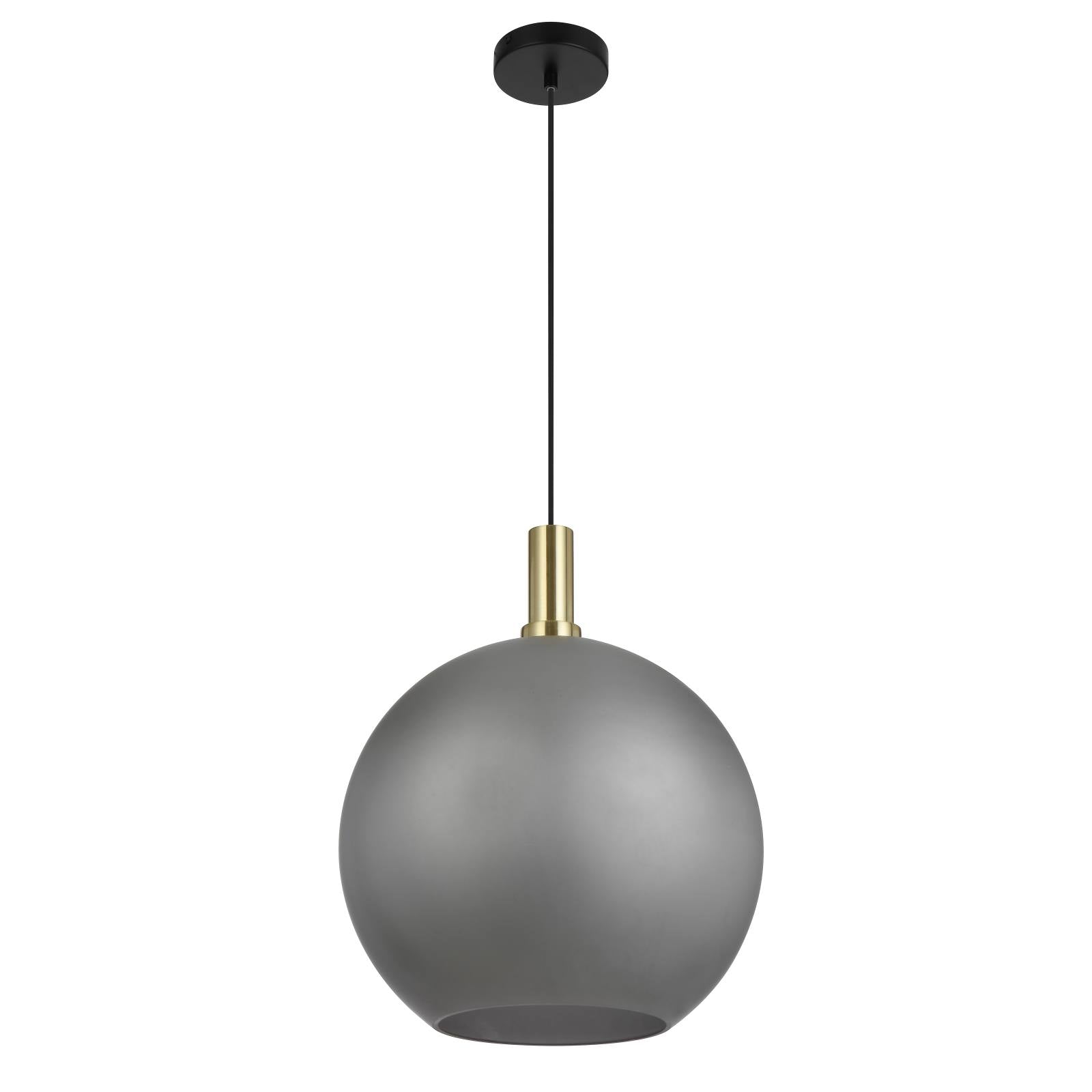 Patino 40 Pendant, Smoke Glass