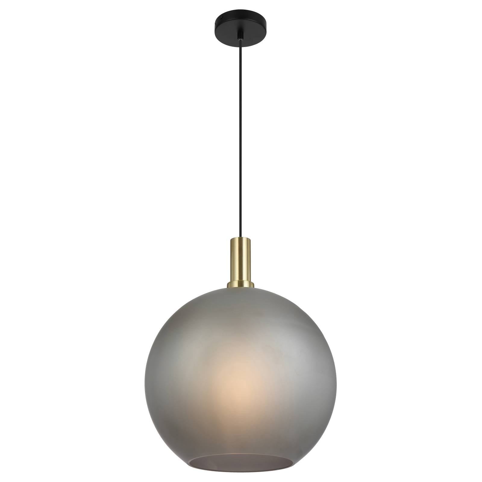 Patino 40 Pendant, Smoke Glass