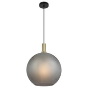Patino 40 Pendant, Smoke Glass