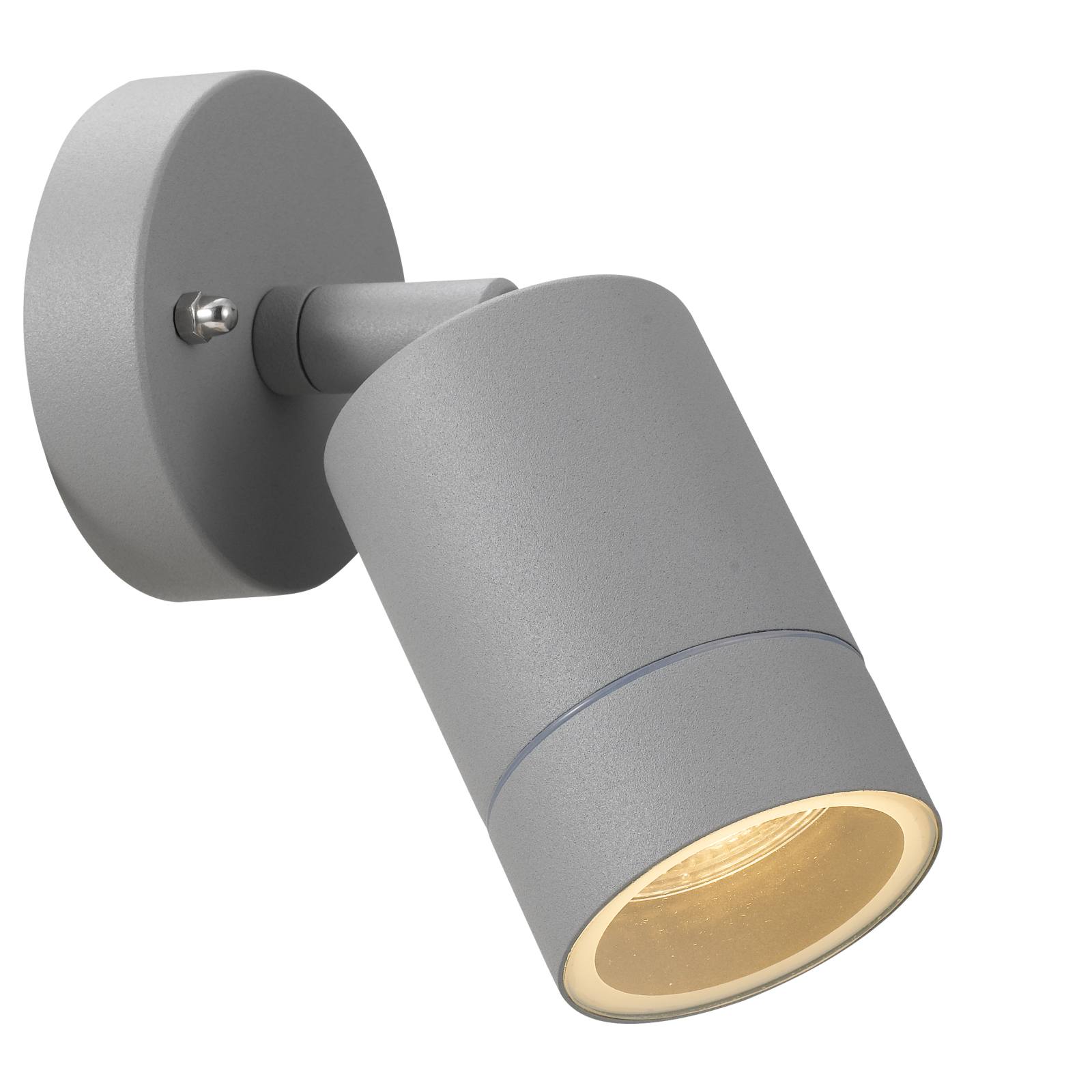 Peak Ext Wall Lamp, Silver