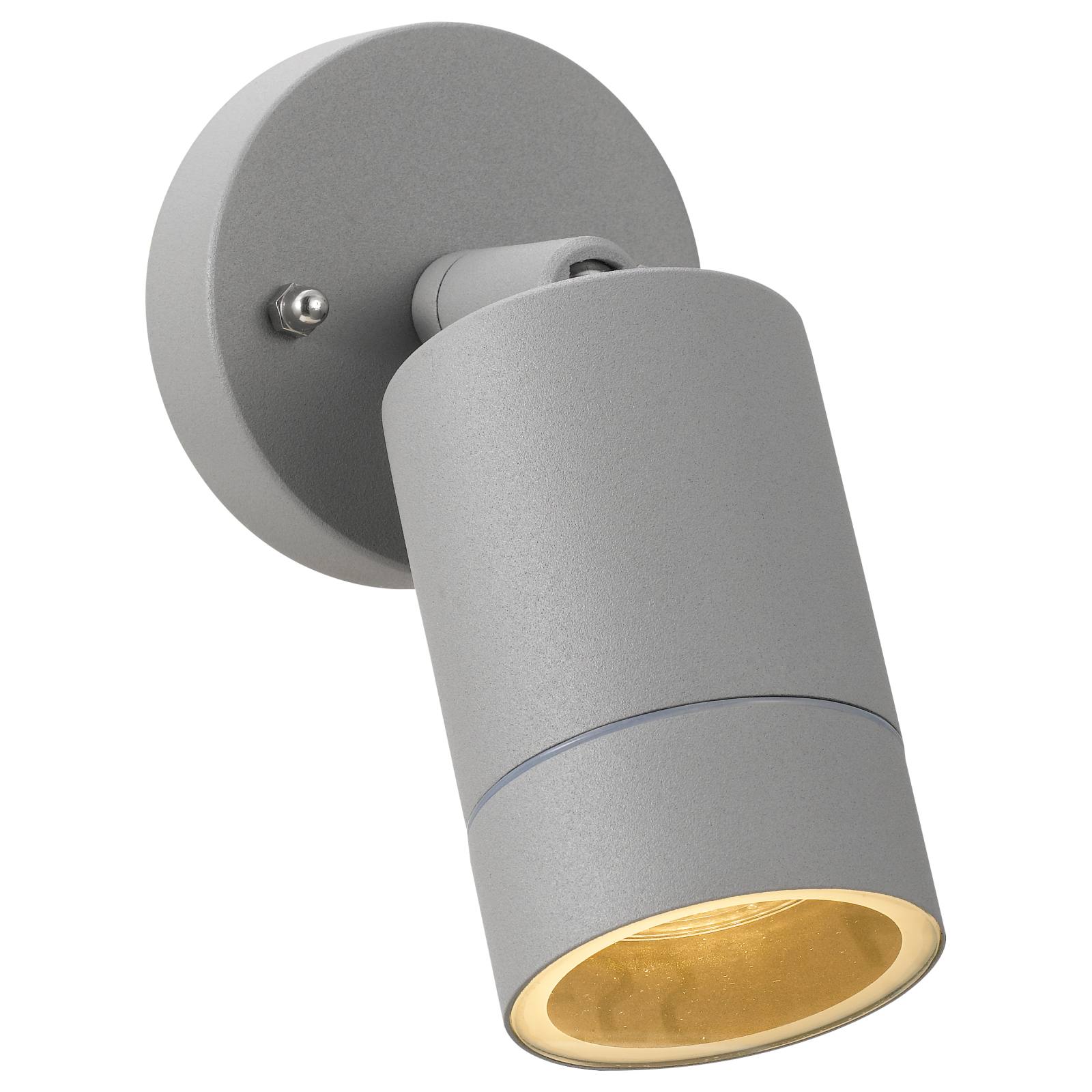 Peak Ext Wall Lamp, Silver