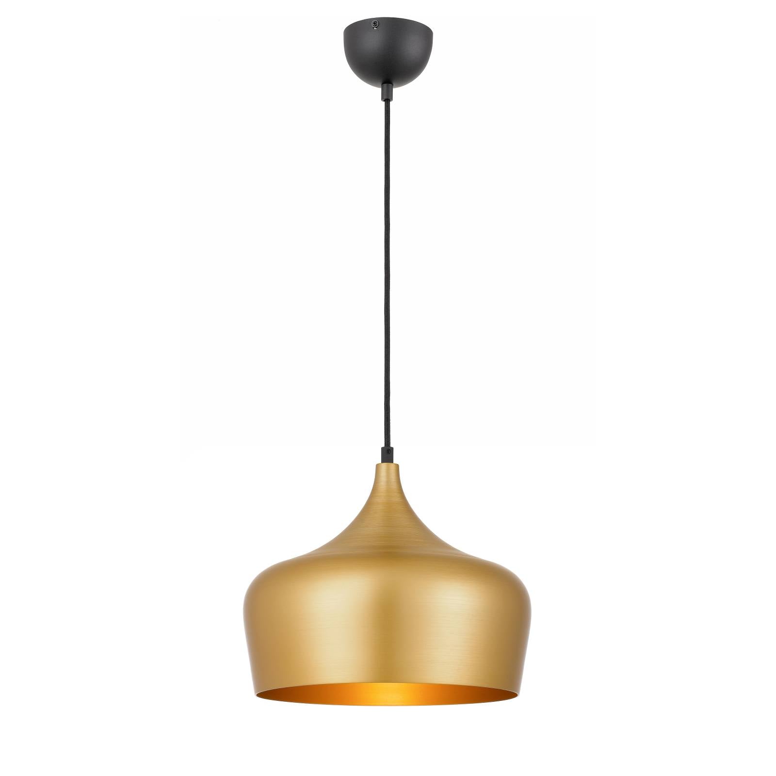 Polk 30cm Pendant Light, Gold Brushed