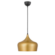 Polk 30cm Pendant Light, Gold Brushed