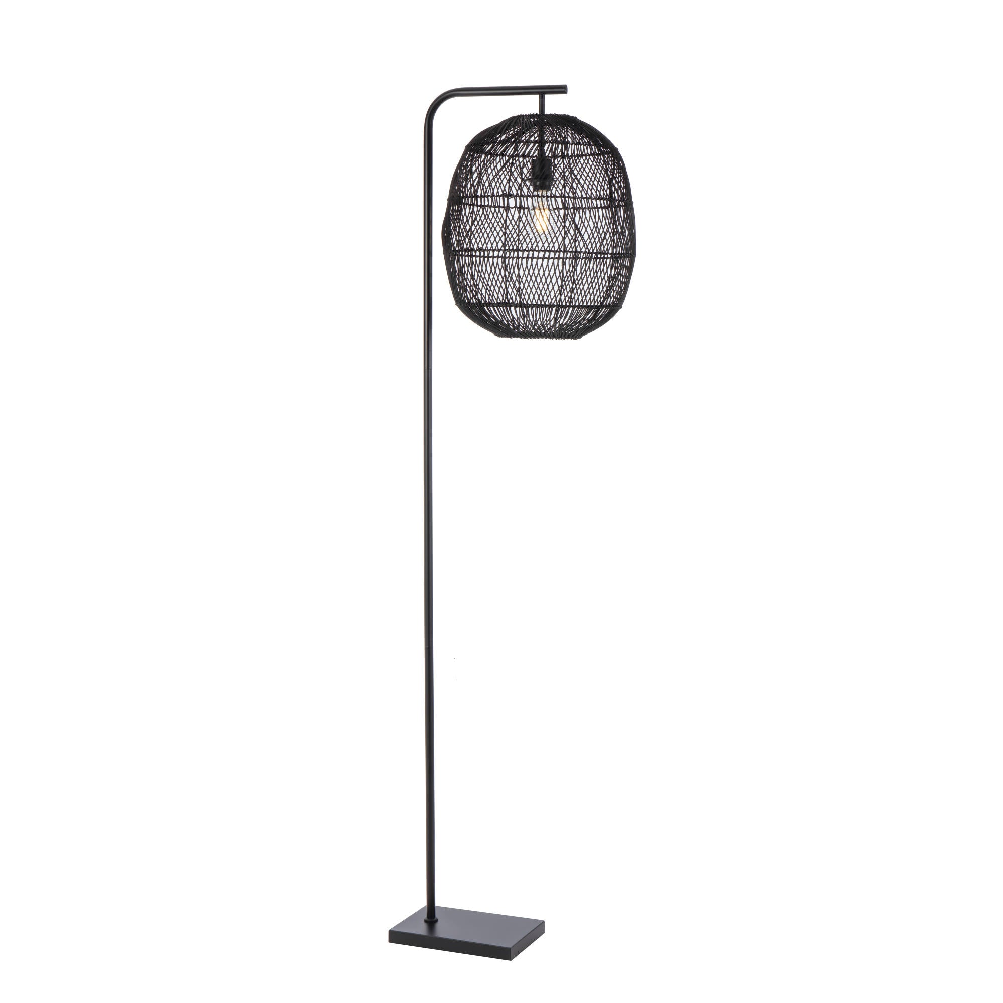 Rana 40 Floor Lamp, Black