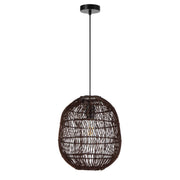 Rana 30 Pendant, Brown Black