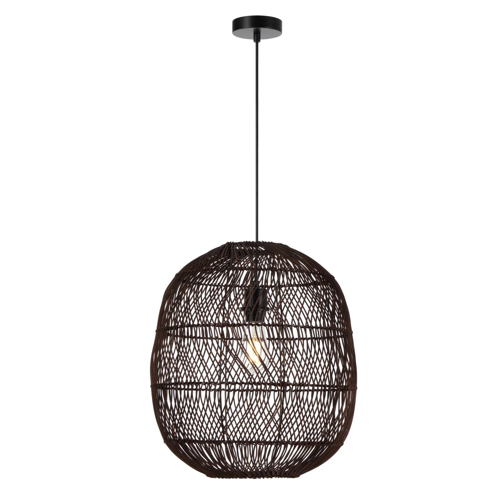 Rana 40 Pendant, Black Brown