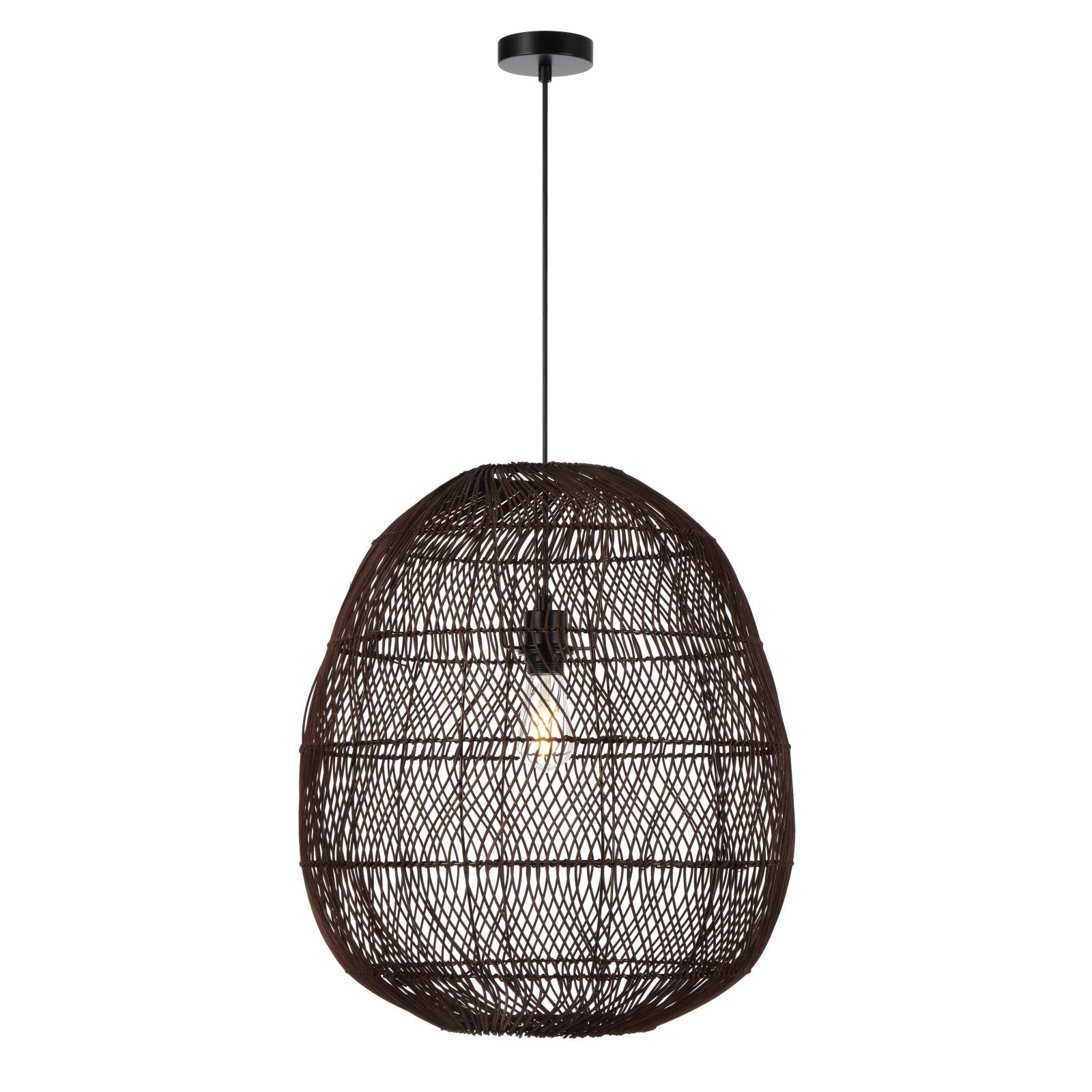 Rana 50 Pendant, Brown Black