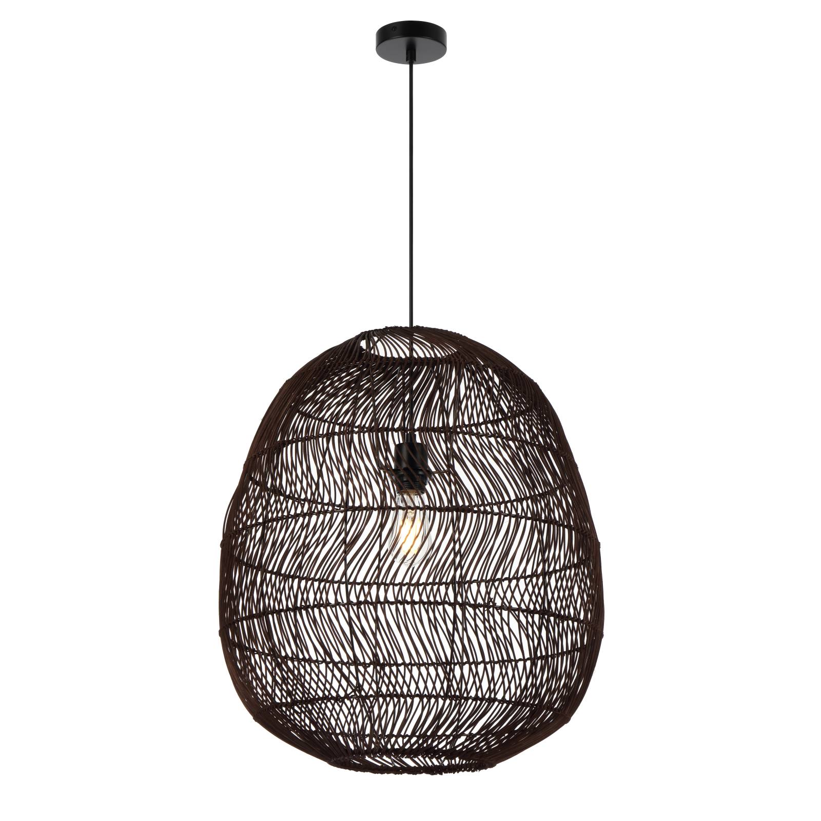 Rana 50 Pendant, Brown Black