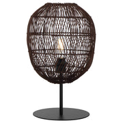 Rana 30 Table Lamp, Brown Black