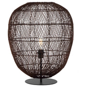 Rana 50 Table Lamp, Brown Black