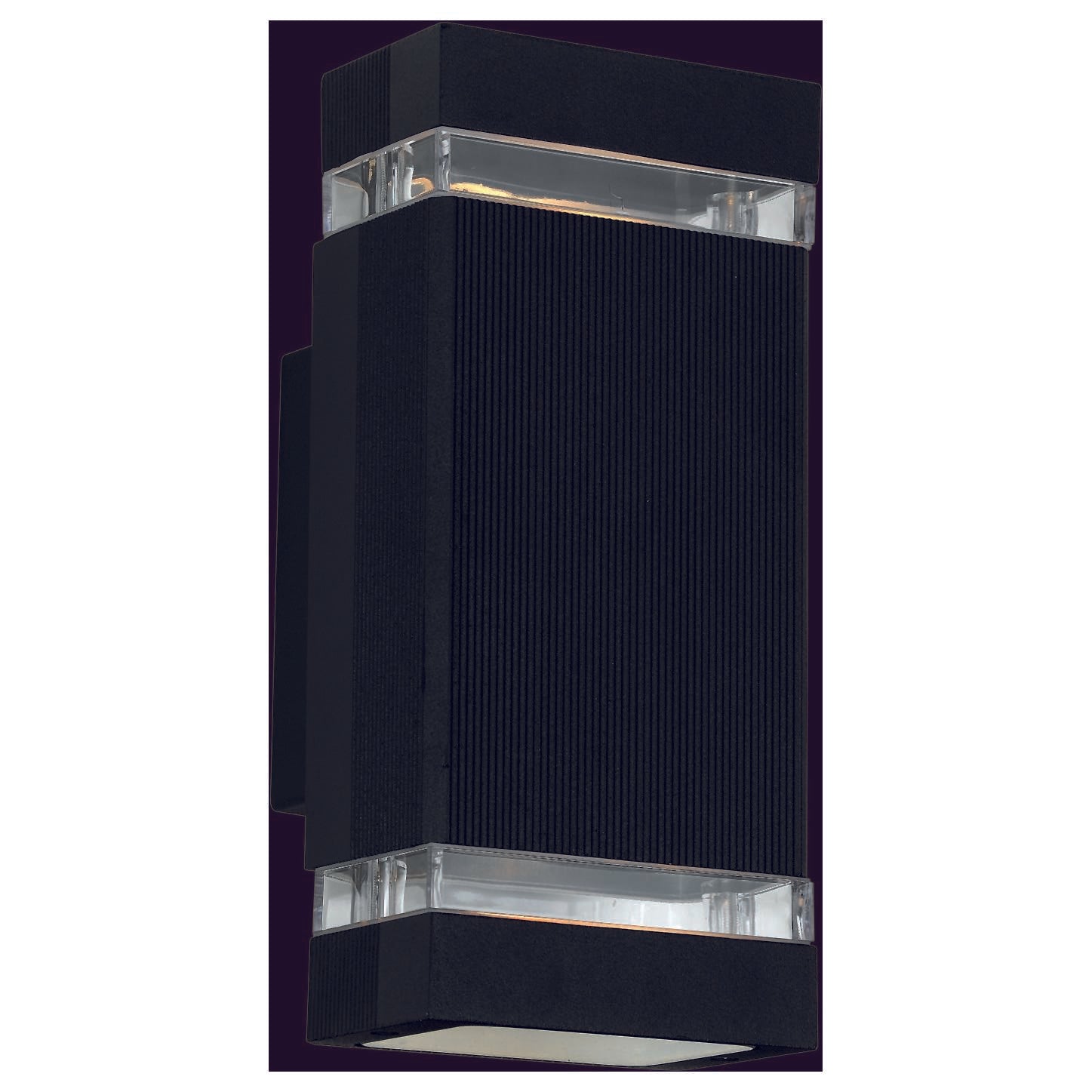 Roland 2 Exterior Wall Light, Black