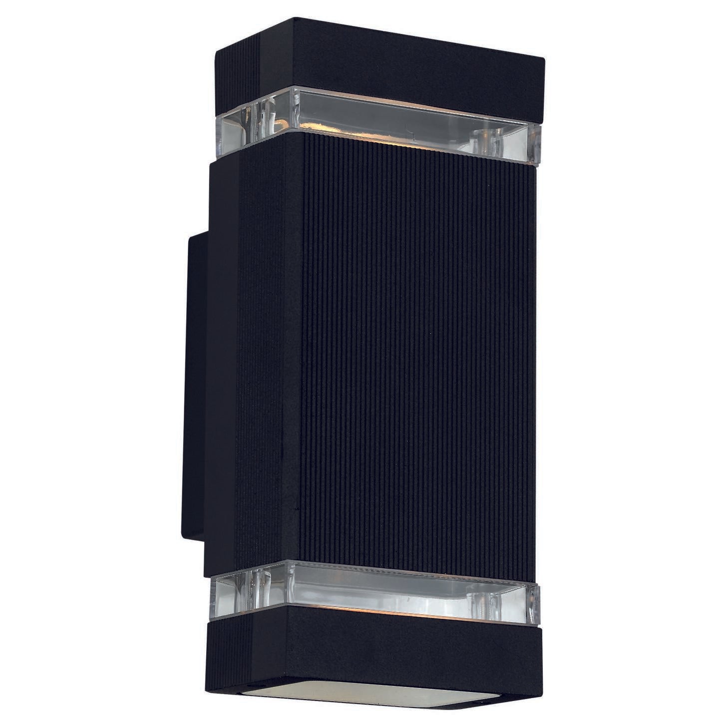 Roland 2 Exterior Wall Light, Black