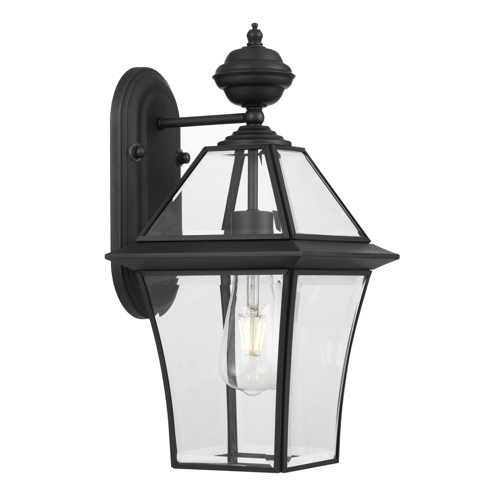 Rye 20 Exterior Wall Light, Black