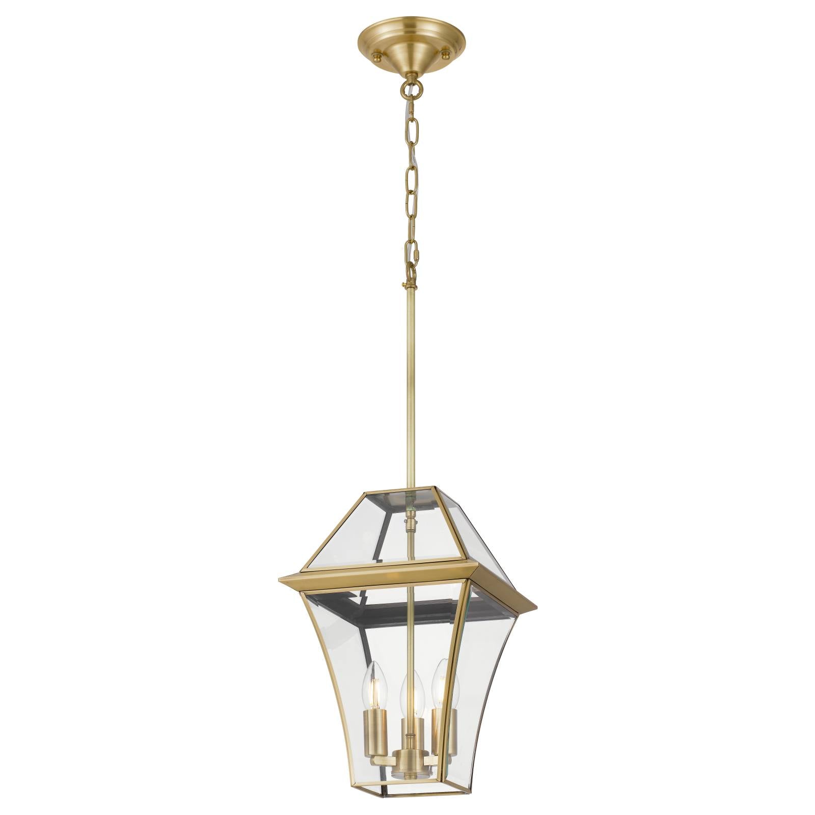Rye 27 Pendant, Brass