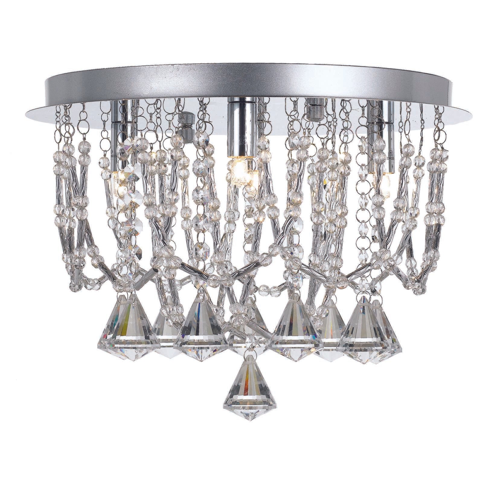 Sandro 35 CTC, Clear Glass, Chrome