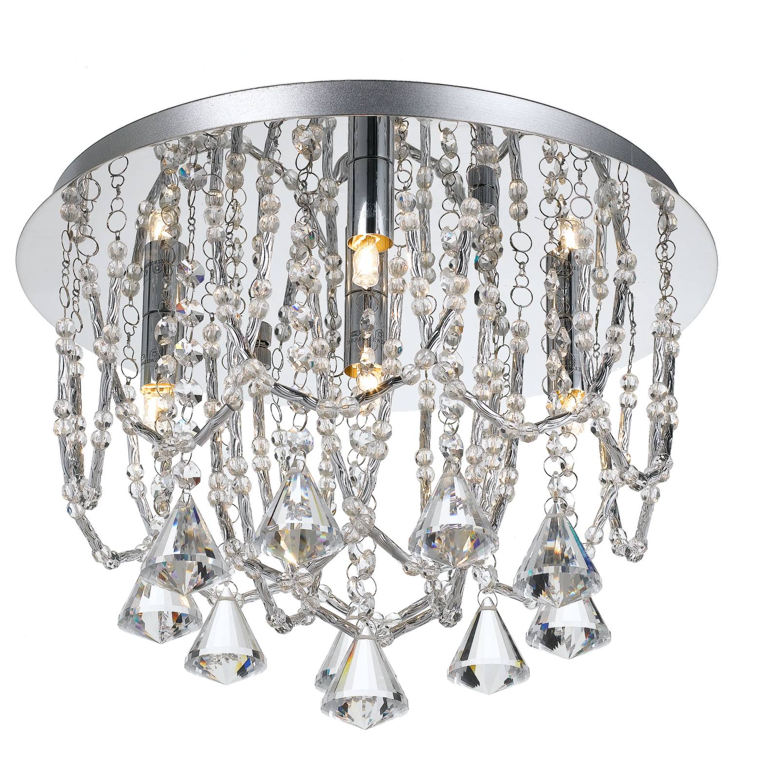 Sandro 35 CTC, Clear Glass, Chrome