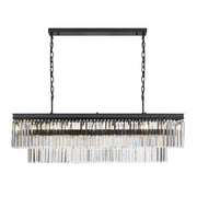 Serene 13 Lights Pendant, Black