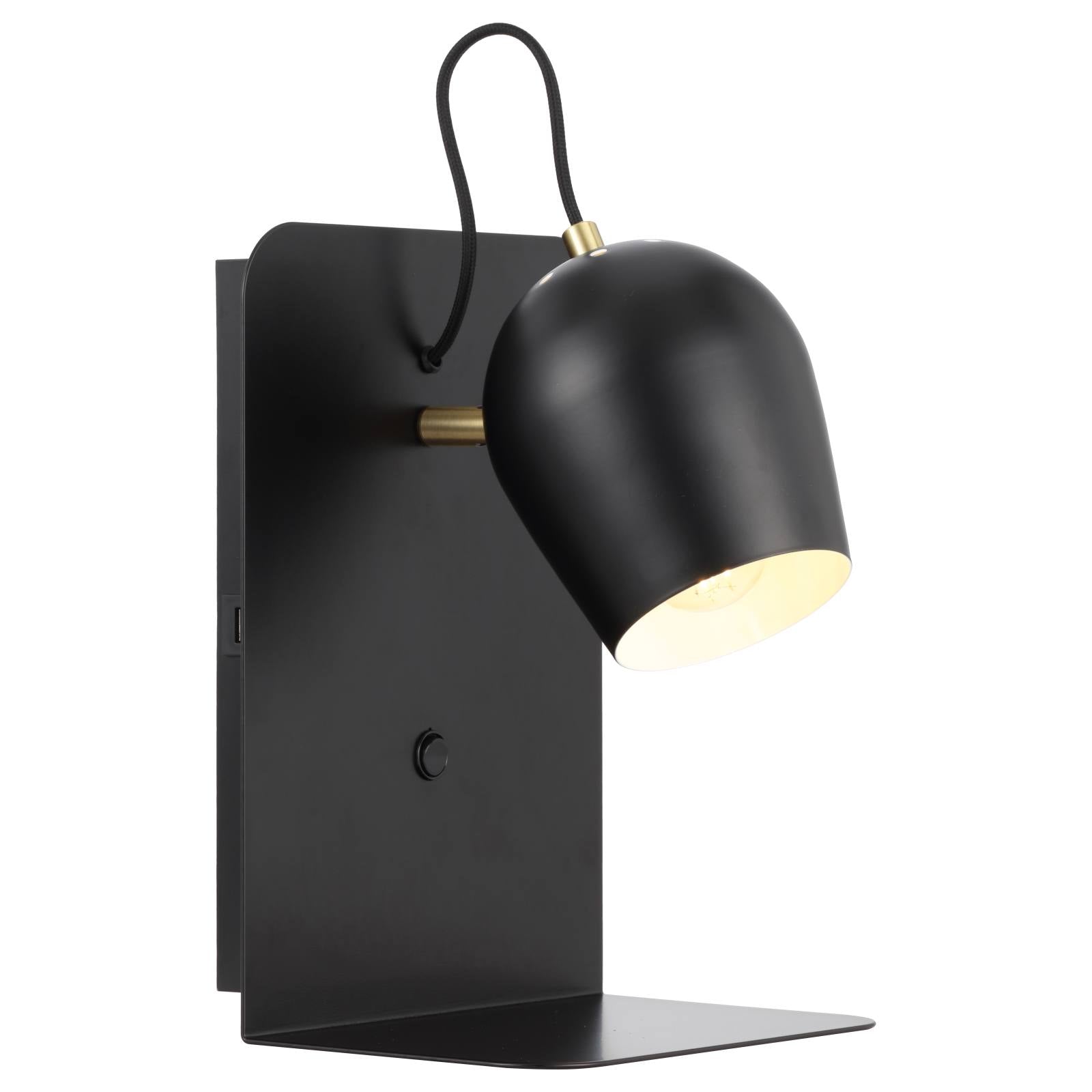 Shyn Wall Light, Black