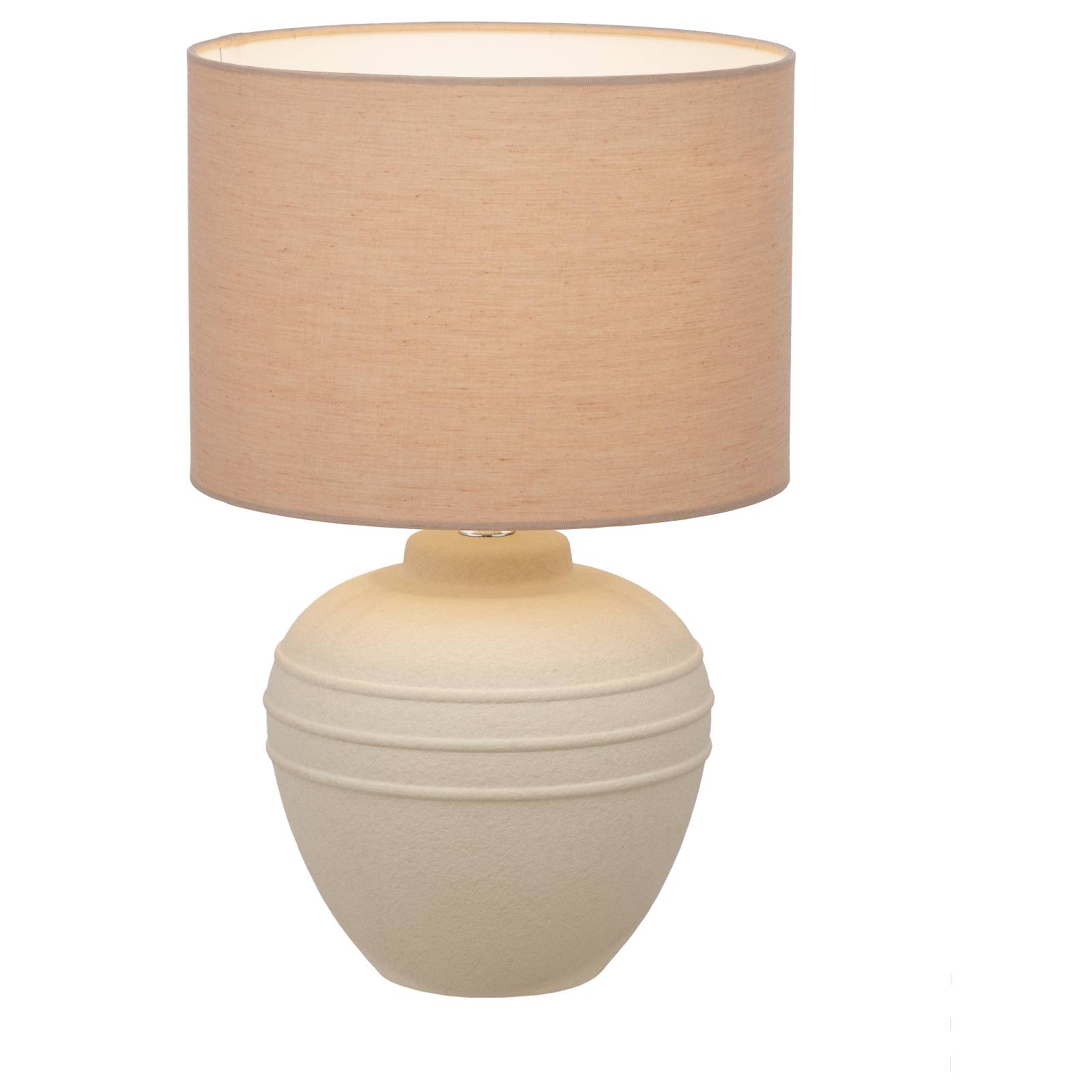 Sierra Ceramic Table Lamp, Sand