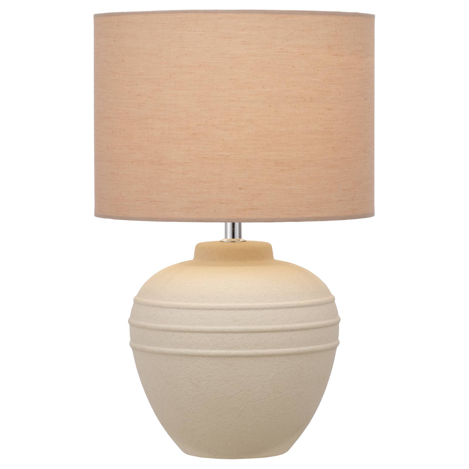 Sierra Ceramic Table Lamp, Sand