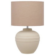 Sierra Ceramic Table Lamp, Sand